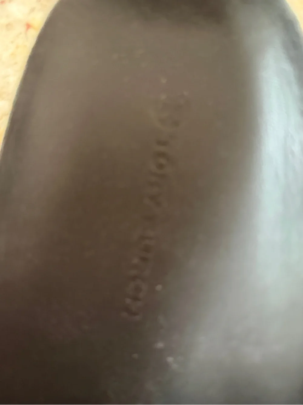 Tory Burch Black & Tan Snakeskin-Print Logo Slide Sandals - Picture 2 of 2